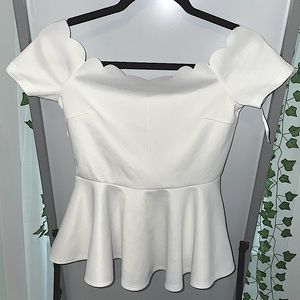 White Dressy Blouse